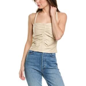 Iro Sleeveless Tan Sleeveless Top Size 4